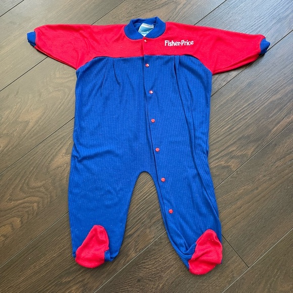 Vintage fisher price footed onesie 12 months - Picture 1 of 4